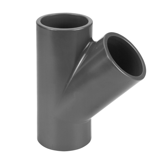 PVC HD T-STUK 45 graden van de lande
