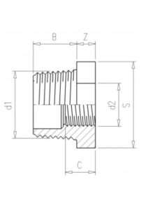 pvc-u draad verloopring technisch