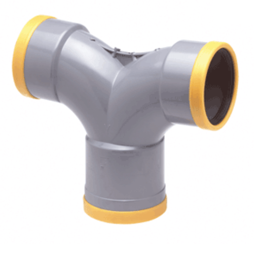 pvc manchet flex stroom t-stuk